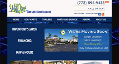Desktop Screenshot of golfcartsandtrailers.com